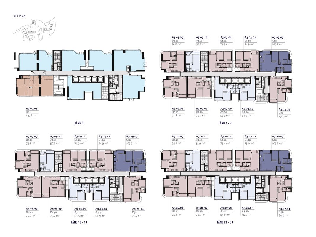 MẶT BẰNG TẦNG COVE & LAGOON