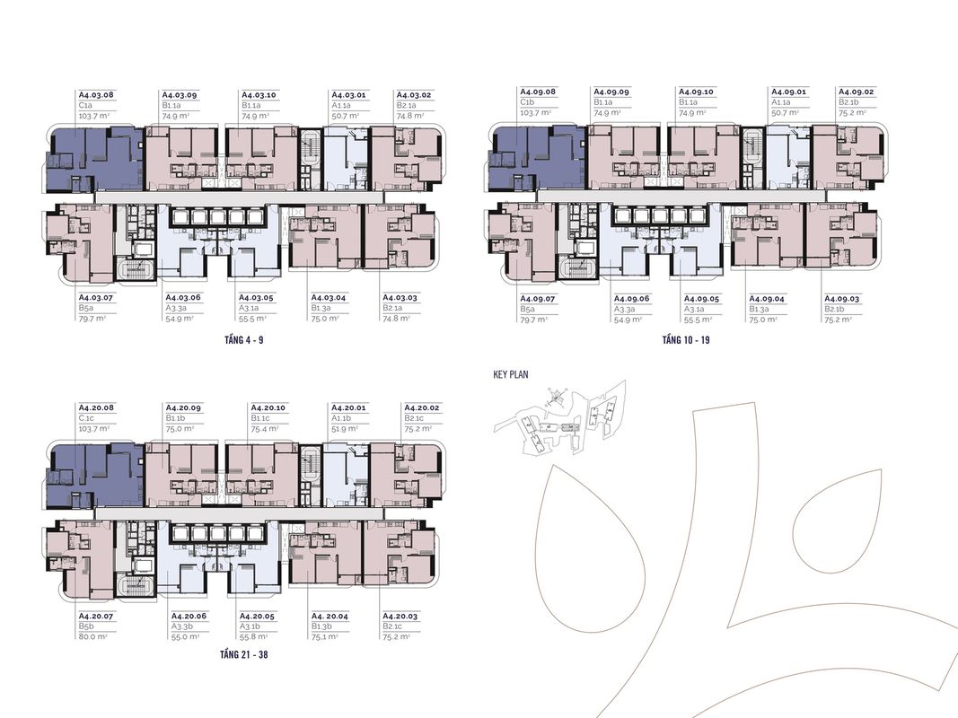 MẶT BẰNG TẦNG COVE & LAGOON